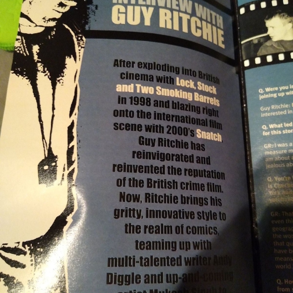 Guy Ritchie's Game Keeper Comic Book - Picture 3 of 5